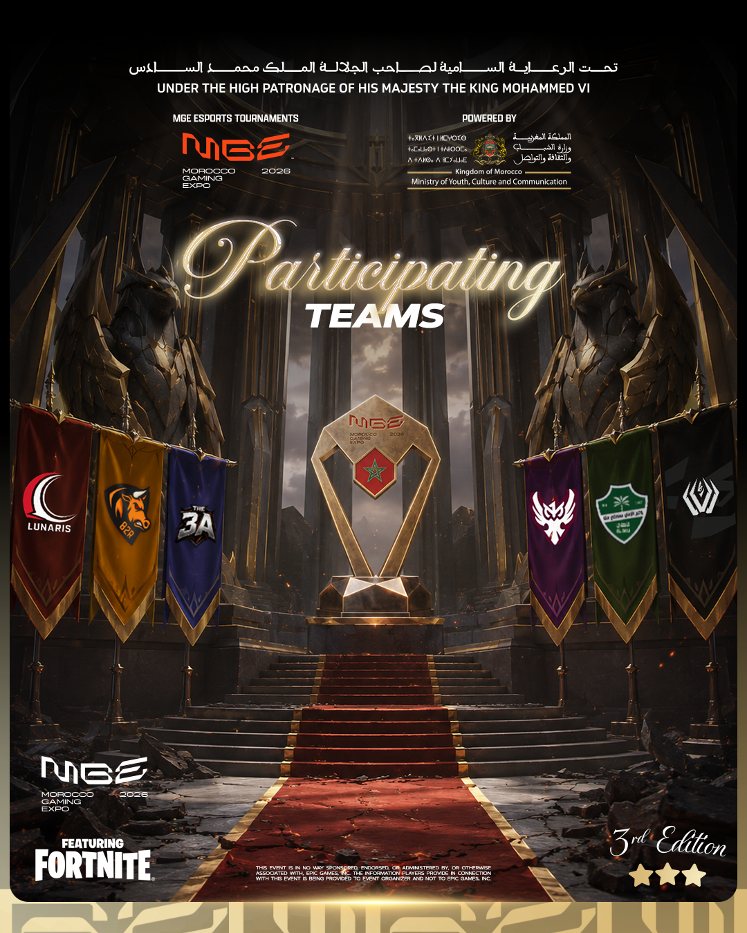 Morocco Gaming Expo — identity 5